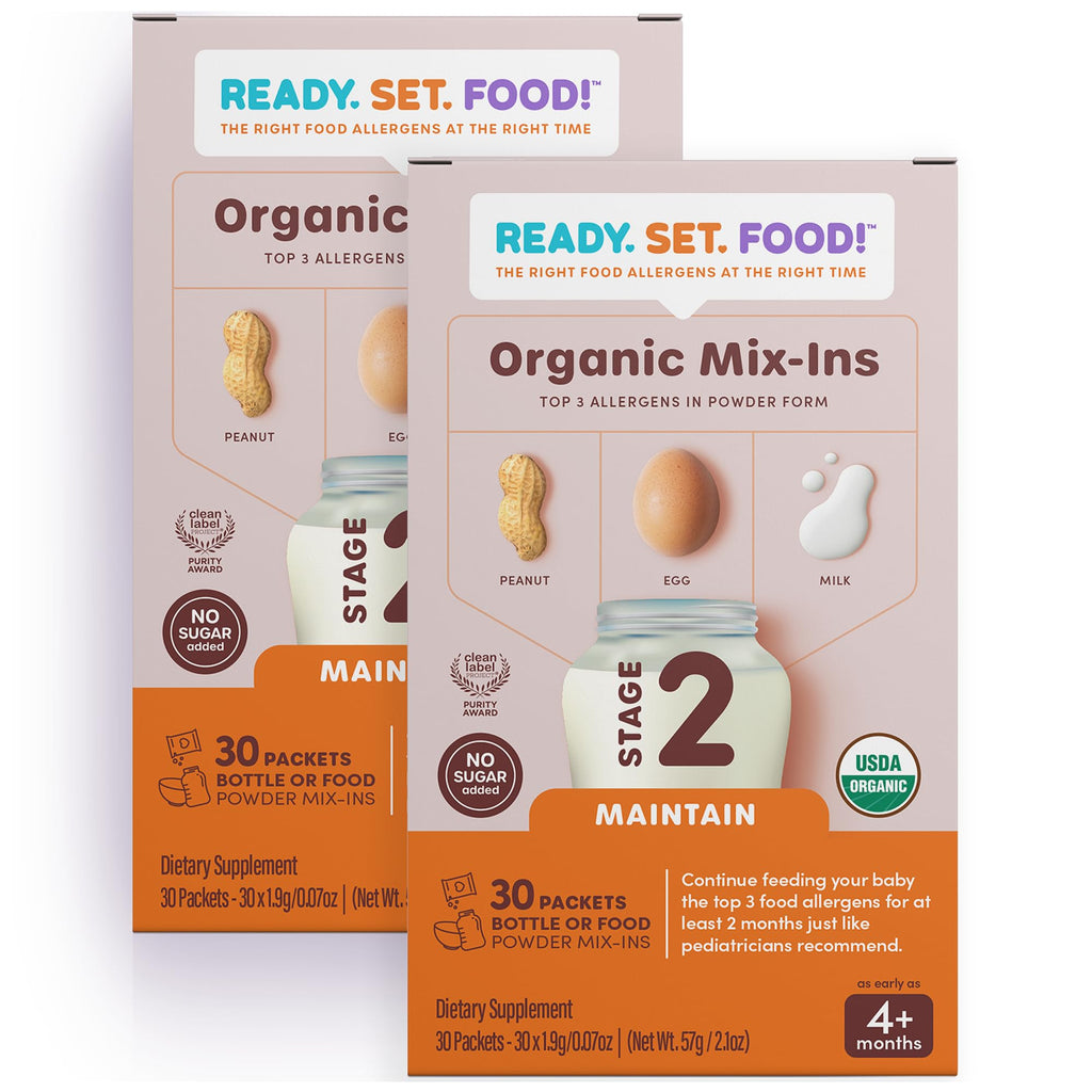 Ready Set Food Stage 1 Baby Food Mix-Ins - Baby Allergen Introduction Kit