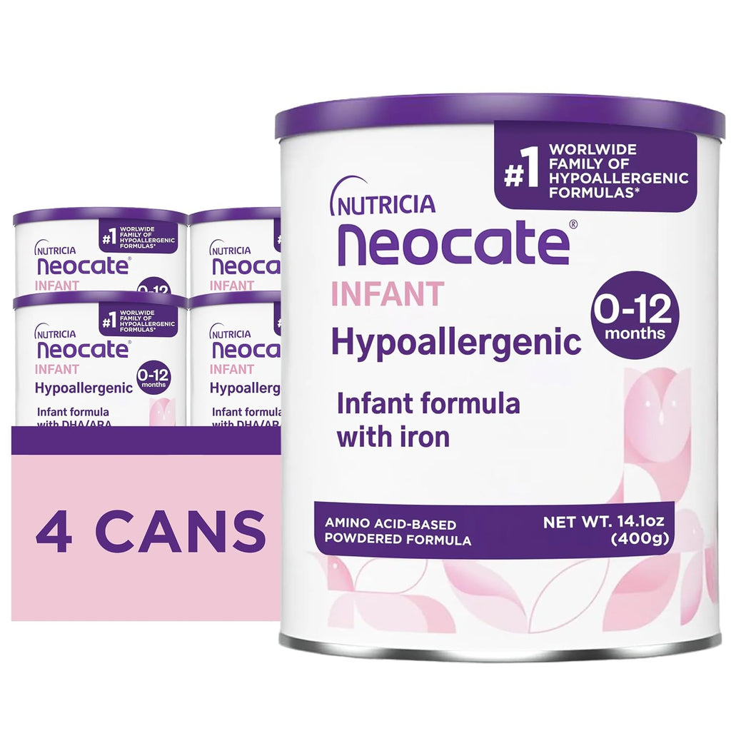 Neocate Infant Hypoallergenic Formula 0â12 Months 14.1oz 4 Pack