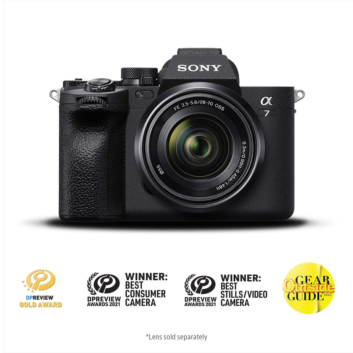 Sony Alpha a7 IV Mirrorless Camera with 28-70mm Lens Black