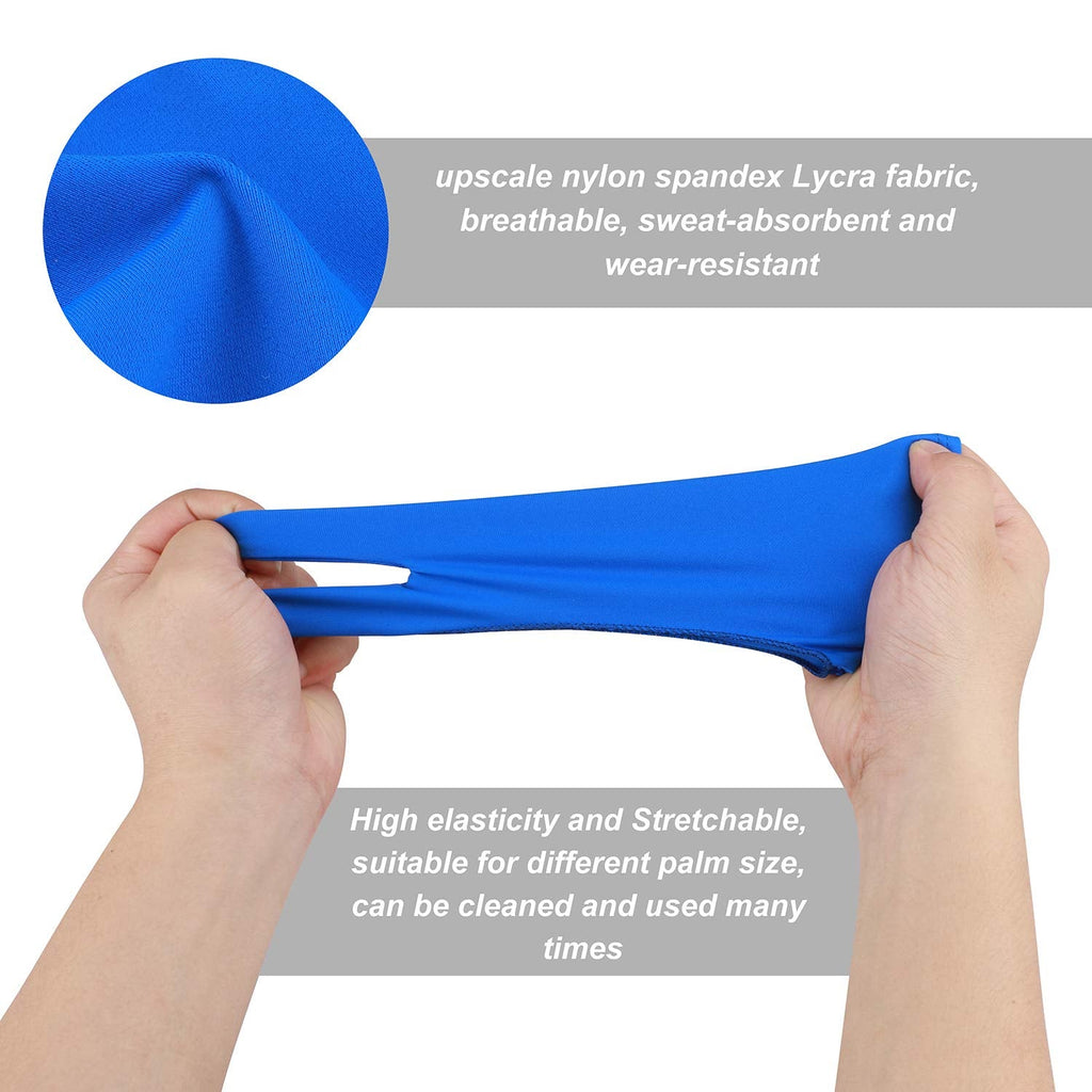 Artist Drawing Tablet Gloves Two Finger Graphics Painting Glove Free Size Creative Both Right and Left Hand 4 Pack