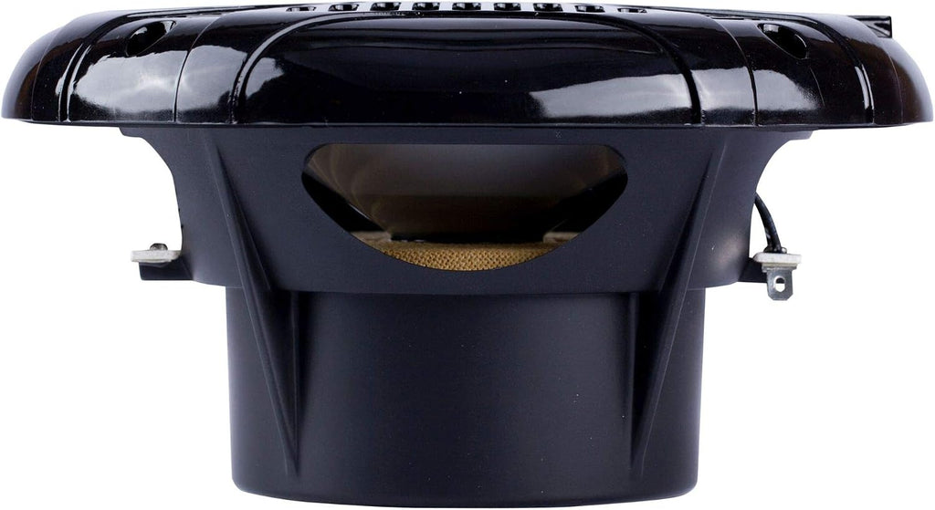 Memphis MXA602SLB MXA OEM Fit 6.5" Marine Grade Coaxial Speakers, Black with Blue LED - Pair