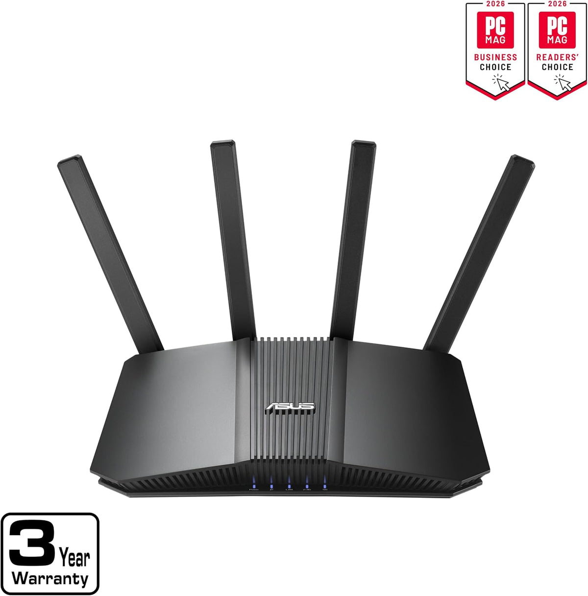 ASUS RT-BE82U WiFi 7 Router - Dual-Band, 6.5 Gbps, Mesh + VPN Compatible