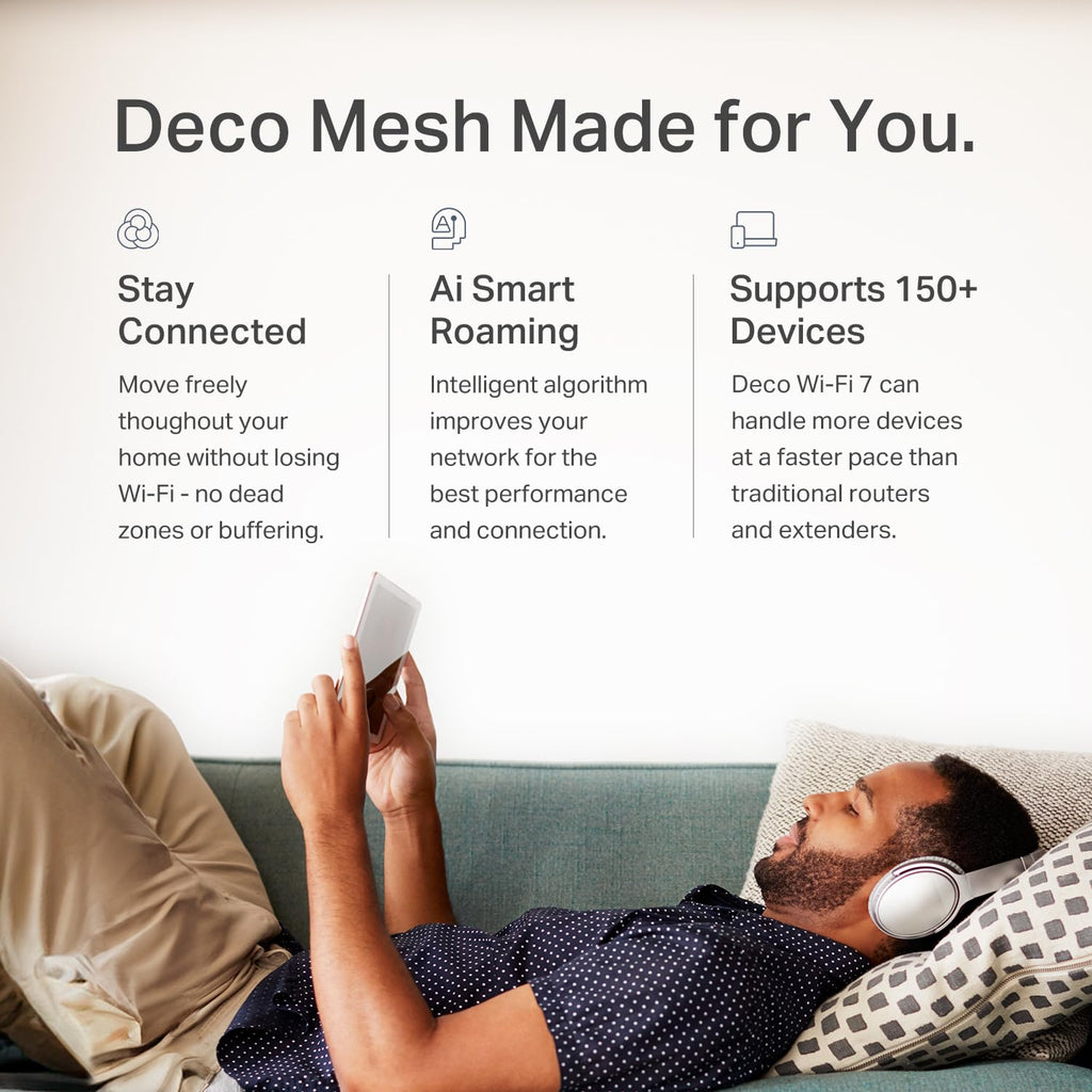 TP-Link Deco S4 Mesh AC1900 WiFi System, Deco S4(3-Pack)