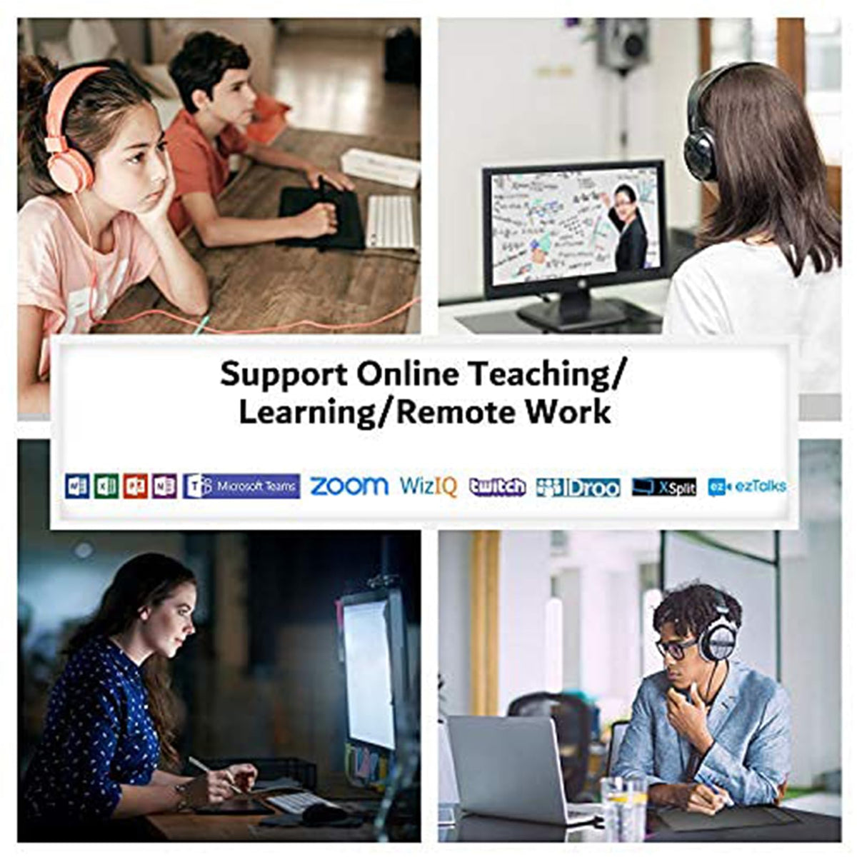 VEIKK VK850 8x5 Inch Digital Drawing Graphics Tablet with Battery-Free Pen