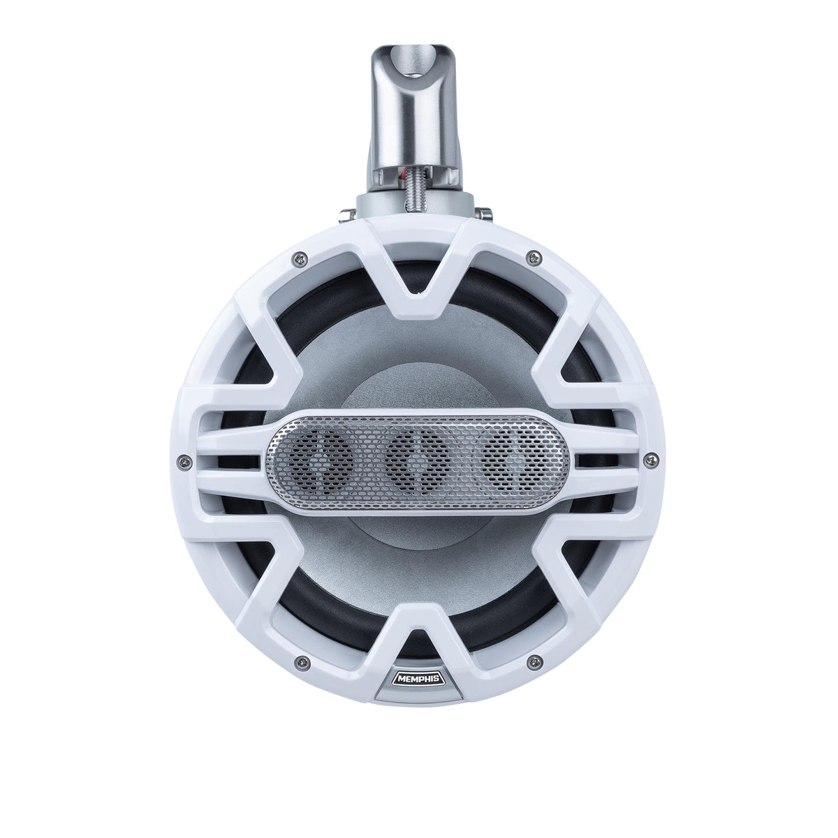 Memphis MM84TB 8" Tower Speakers with (A.T.A.C) Advanced Tower Array Construction and Swivel Mount Brackets - Black, Pair