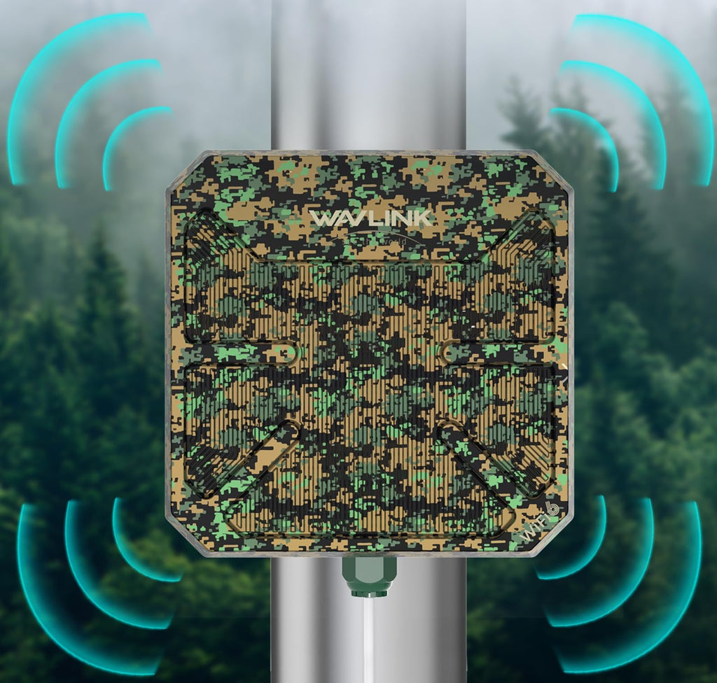 WAVLINK AX3000 Outdoor WiFi 6 Extender, Dual Band Long Range WiFi