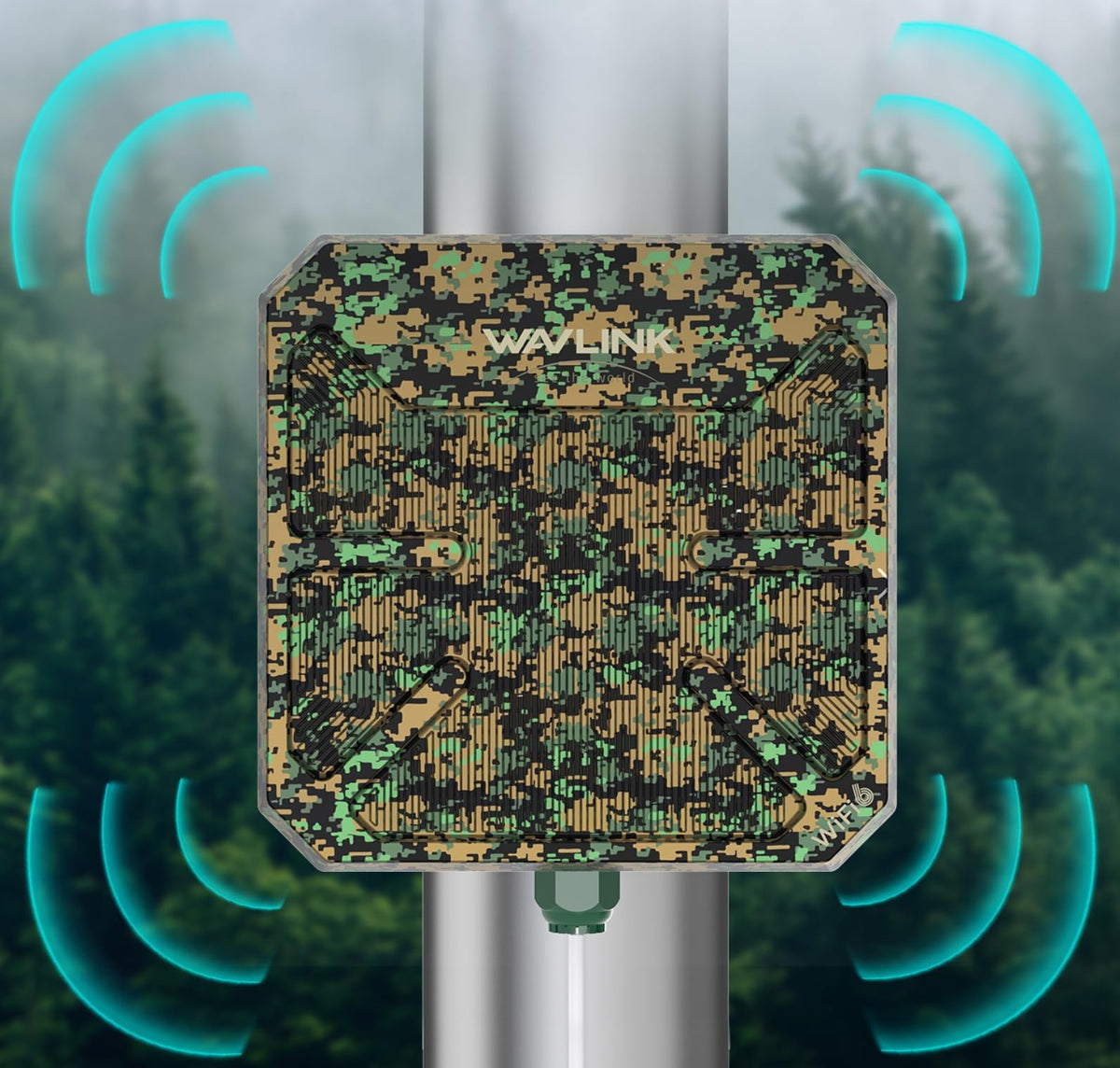 WAVLINK AX3000 Outdoor WiFi 6 Extender, Dual Band Long Range WiFi