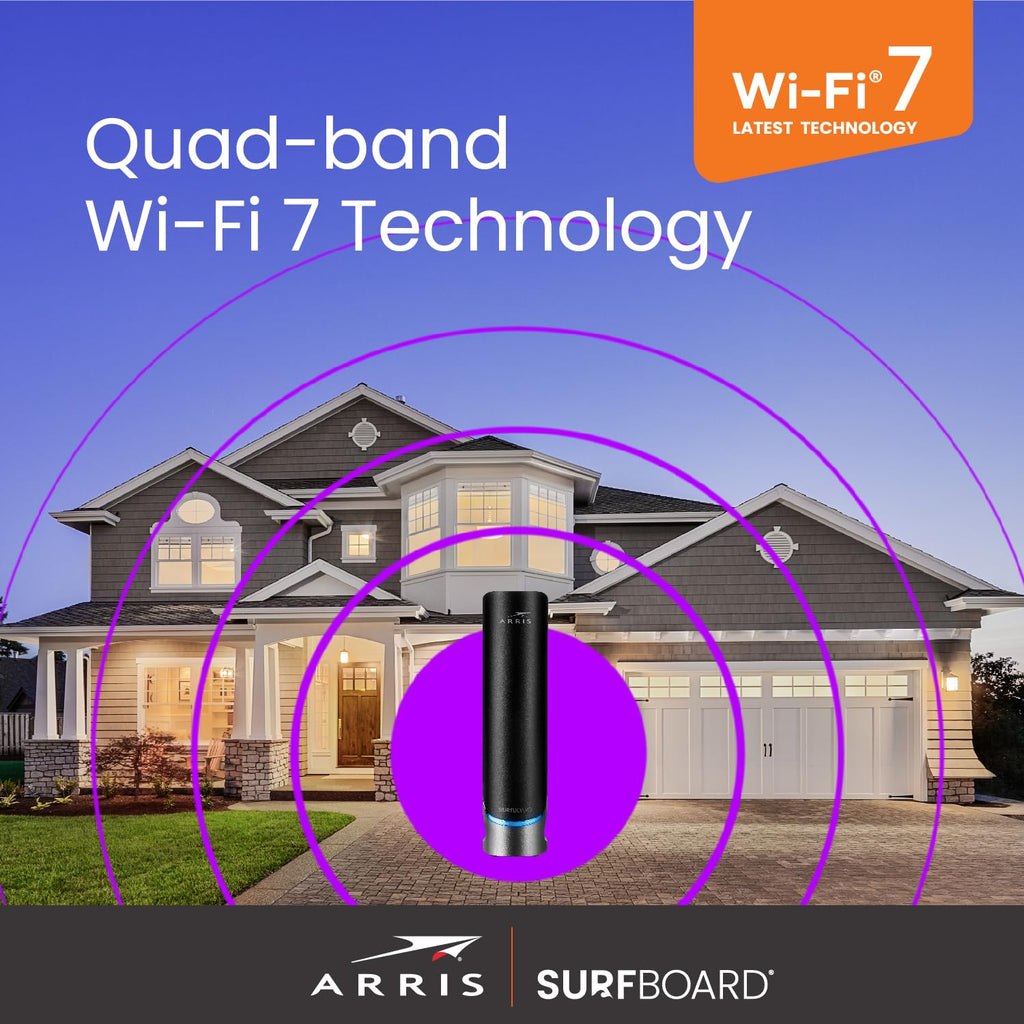 ARRIS SURFboard SB8200 DOCSIS 3.1 Cable Modem | Up to 1 Gbps Plans