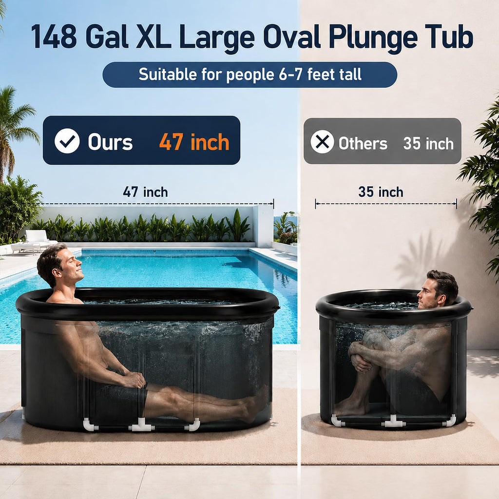 Cold Plunge Chiller for Ice Bath Tub, 1/3HP Water Chiller, Built-in Filter