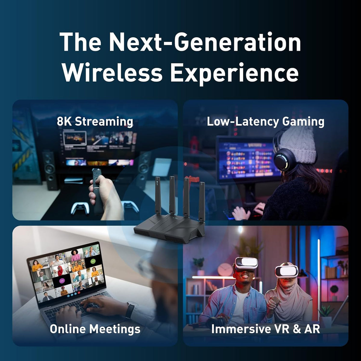GL.iNet GL-BE6500 Flint 3e Wi-Fi 7 Router with VPN for Home and Gaming