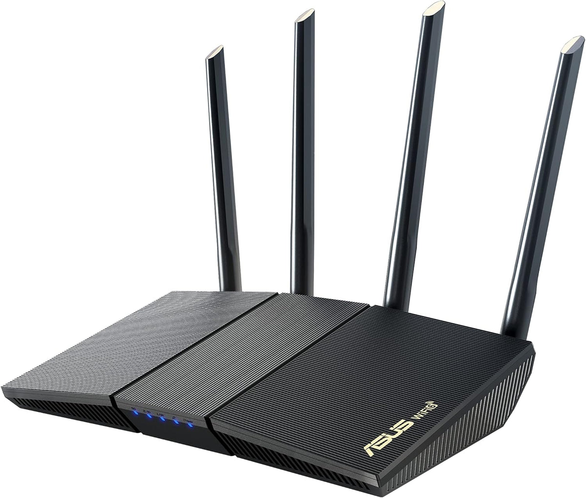 ASUS RT-AX3000S Dual Band WiFi 6 Extendable Router, Instant Guard, Parental Control Scheduling, Built-in VPN, AiMesh Compatible