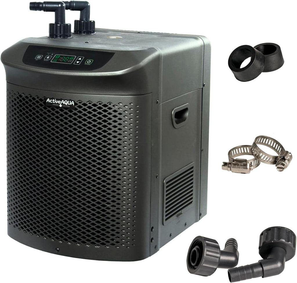 Active Aqua Water Chiller with Boost, 0.5 HP, 90-172 Gal, Cold Plunge
