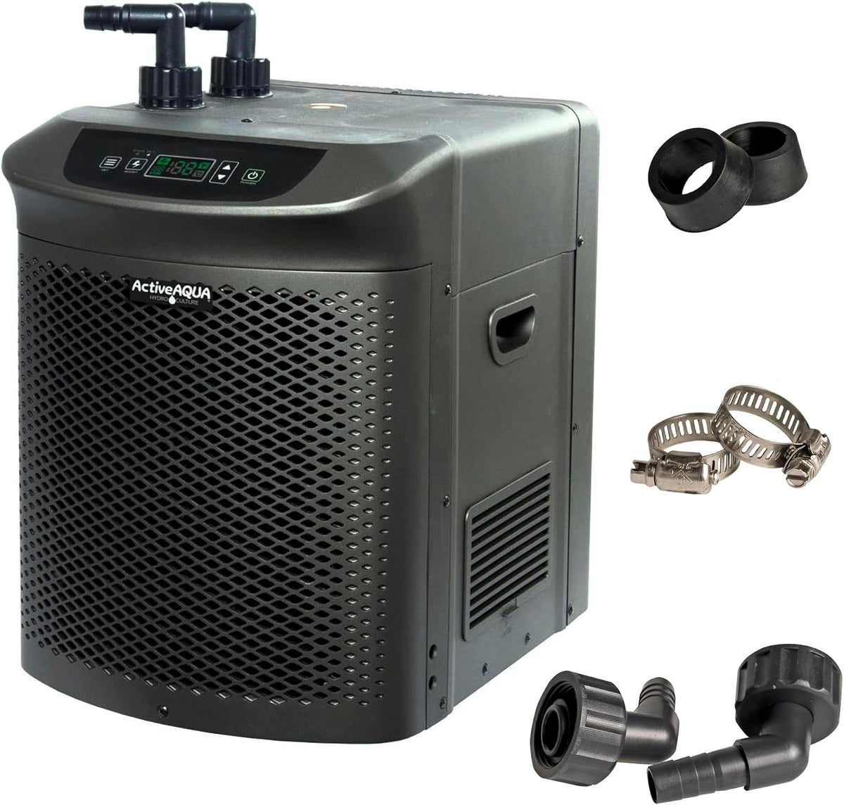 Active Aqua Water Chiller with Boost, 0.5 HP, 90-172 Gal, Cold Plunge