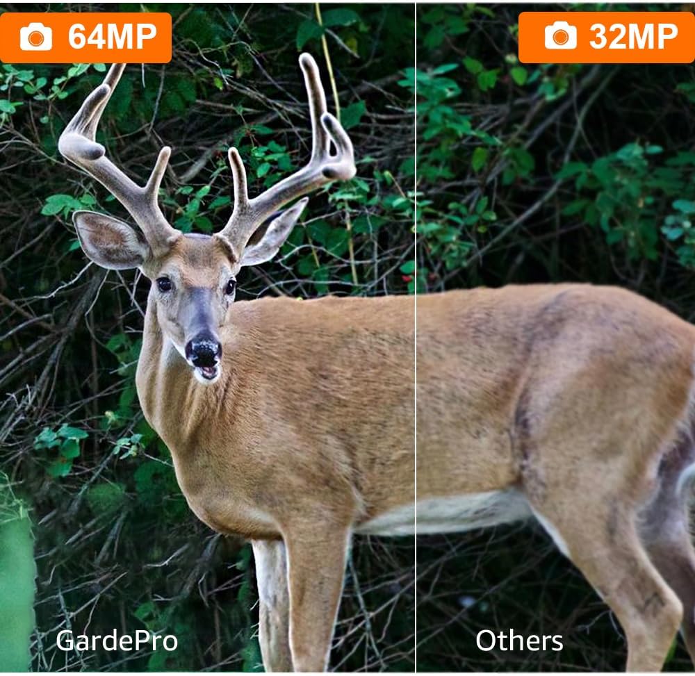 GardePro A3S 2-Pack Non-Cellular Trail Camera, 1296P HD Video with Sound