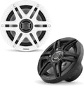 Clarion CMS-651-SWB 6.5-inch Coaxial Marine Speakers 30W RMS Power handling 1/2-inch (13 mm) Polymer Dome Tweeter Includes White & Black Sport Grilles