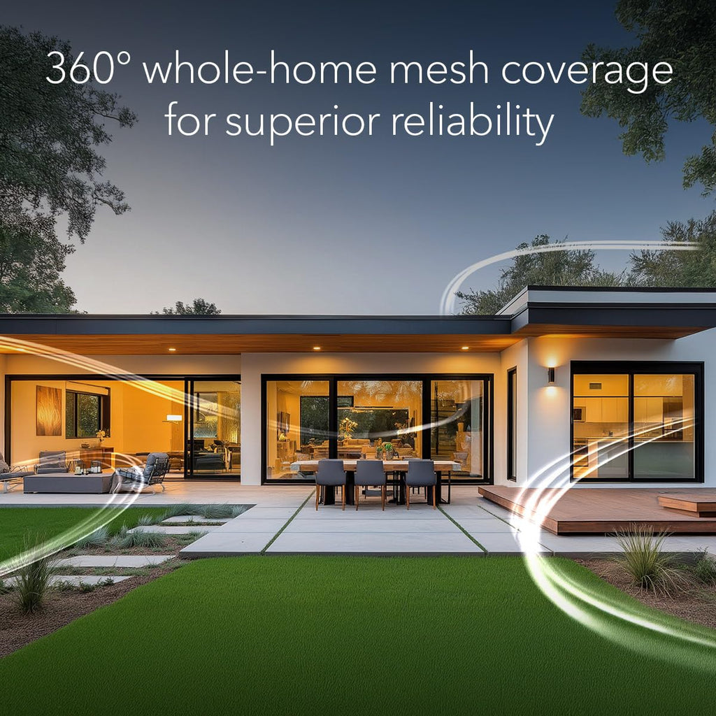 NETGEAR Orbi 370 Series WiFi 7 Mesh System, Up to 6,000 sq ft., 3 Pack