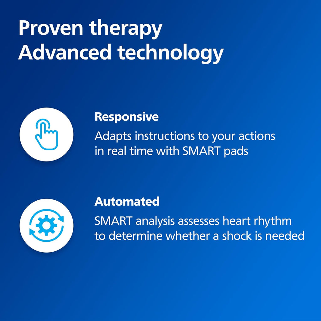 Philips HeartStart OnSite AED Defibrillator, Value Package M5066A-C02VPB