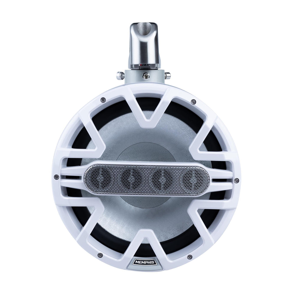 Memphis MM84TB 8" Tower Speakers with (A.T.A.C) Advanced Tower Array Construction and Swivel Mount Brackets - Black, Pair