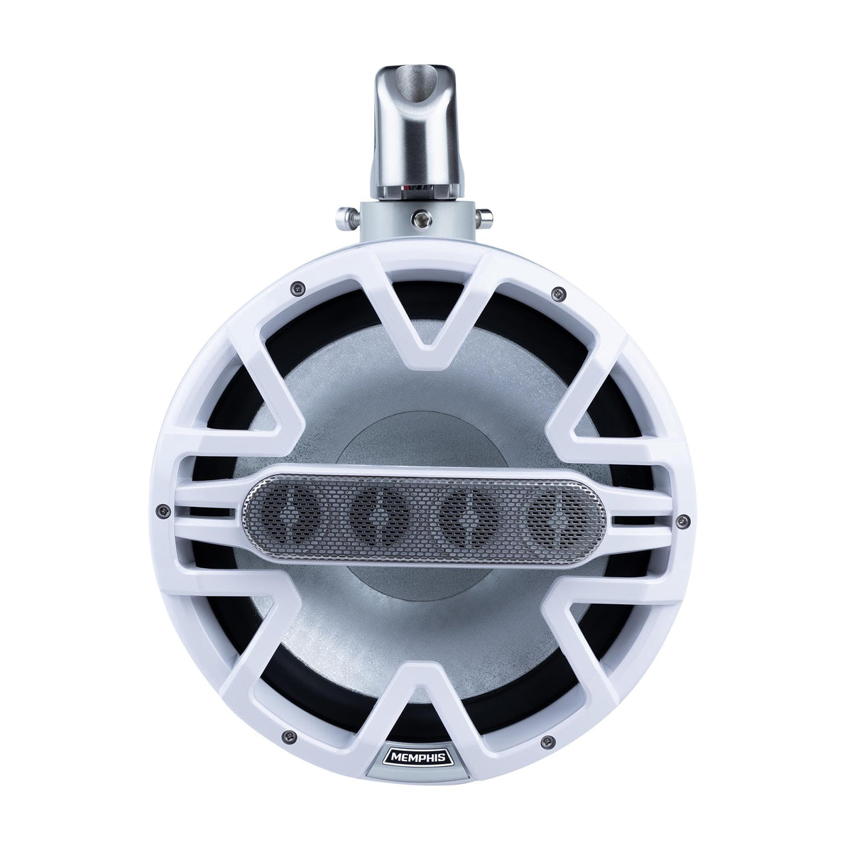 Memphis MM84TB 8" Tower Speakers with (A.T.A.C) Advanced Tower Array Construction and Swivel Mount Brackets - Black, Pair