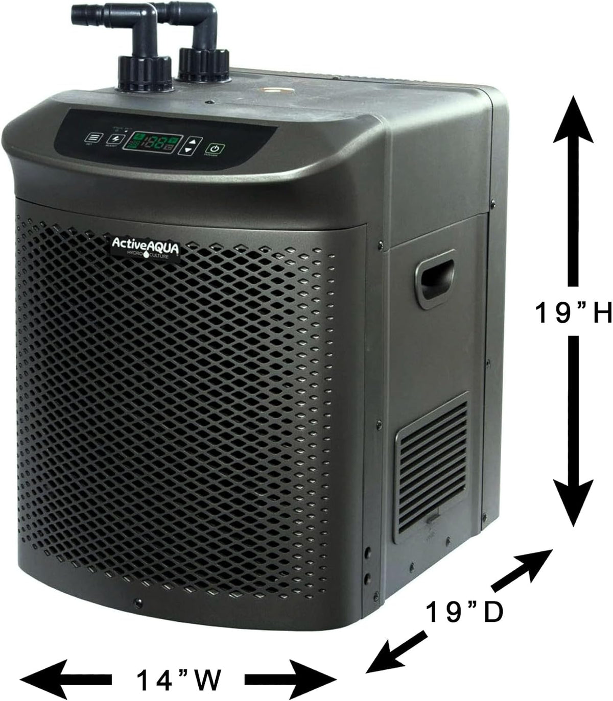 Active Aqua Water Chiller with Boost, 0.5 HP, 90-172 Gal, Cold Plunge