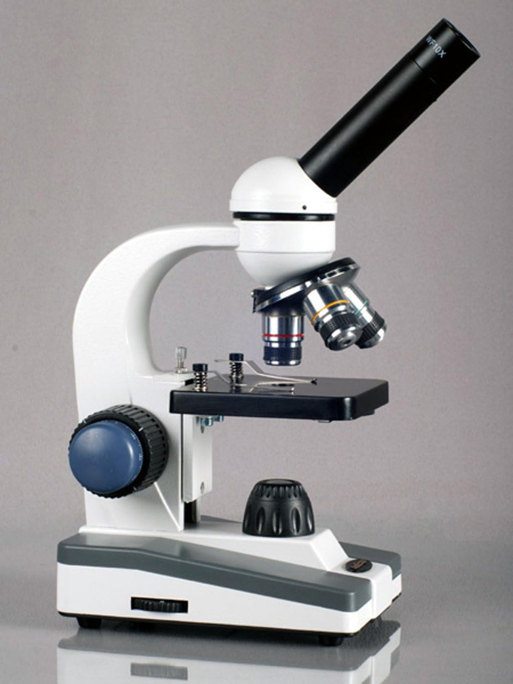 AmScope M150C-PB10-WM Compound Monocular Microscope, WF10x and WF25x