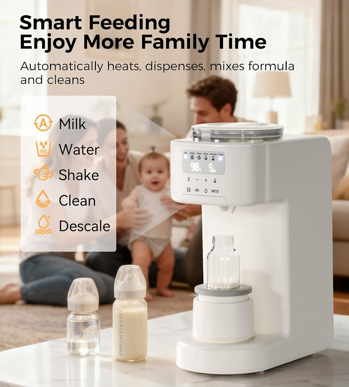 HEYAXA Advanced Formula Dispenser Machine (White)