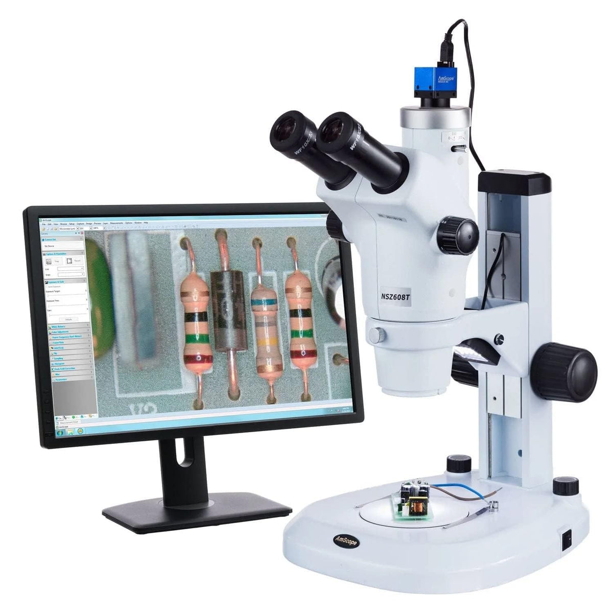 AmScope MD310C-BS USB Microscope Camera, 3.1MP