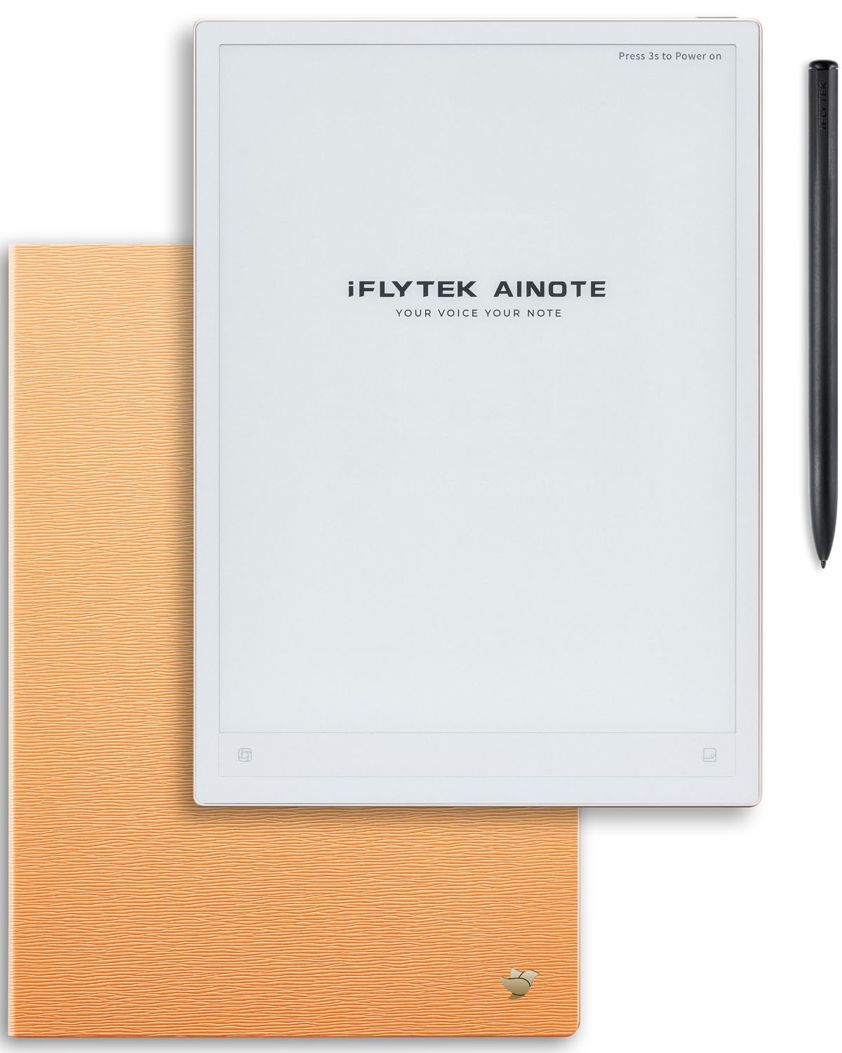 iflytek AINOTE 2 Bundle Blue,10.65" E-Ink Tablet for Meetings,4.2mm Ultrathin AI Paper Tablet Powered by ChatGPT,Support Voice-to-Text,Handwriting Conversion,18-Language Transcription for Work/Study
