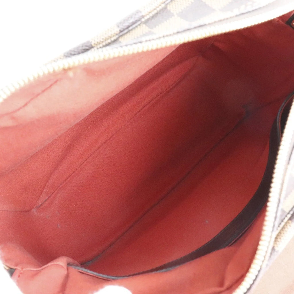 Used Louis Vuitton Louis Vuitton Naviglio N45255 Damier Canvas Brown Sr0034 Unisex Shoulder Bag (Fair)