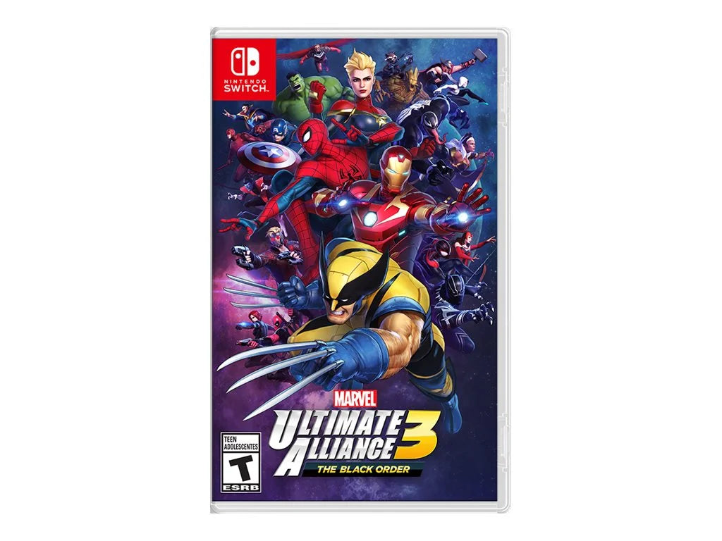 Switch Order, Nintendo Alliance Ultimate 3 Marvel Black The