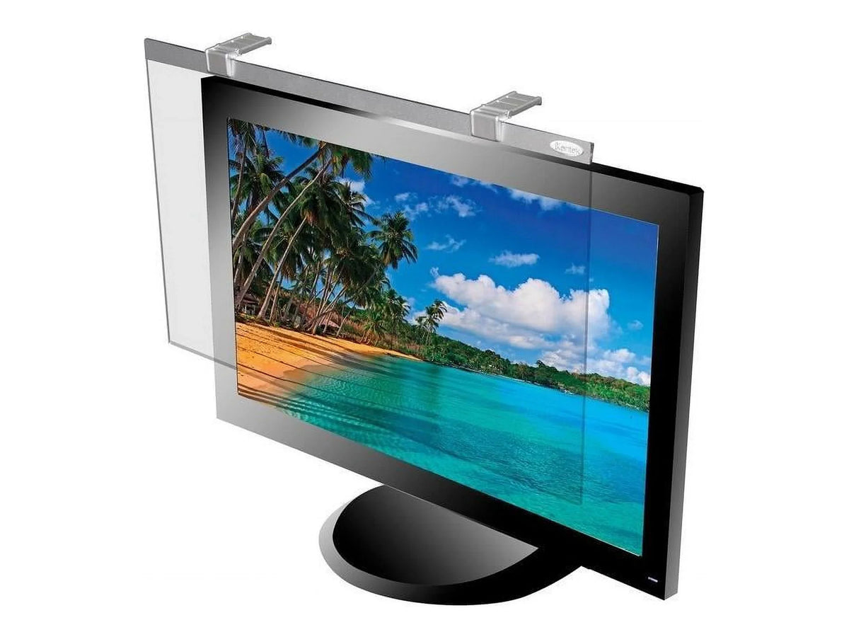 Widescreen Resistant Filter 20" LCD Scratch Silver For Protective Monitor Kantek -