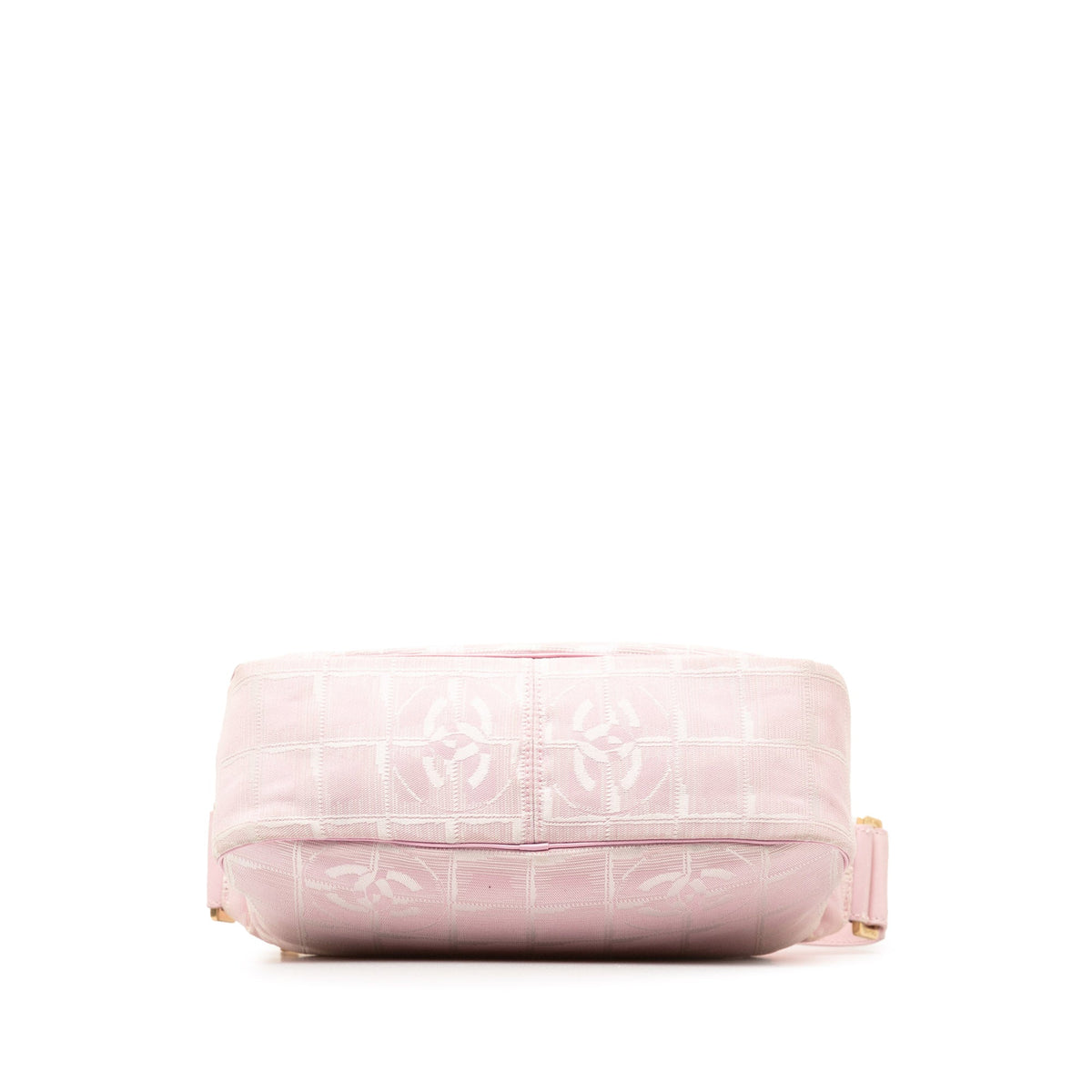 Second-Hand Authenticated Chanel New Travel Line Handbag Nylon Fabric Pink Top Handlebag Unisex (Good)