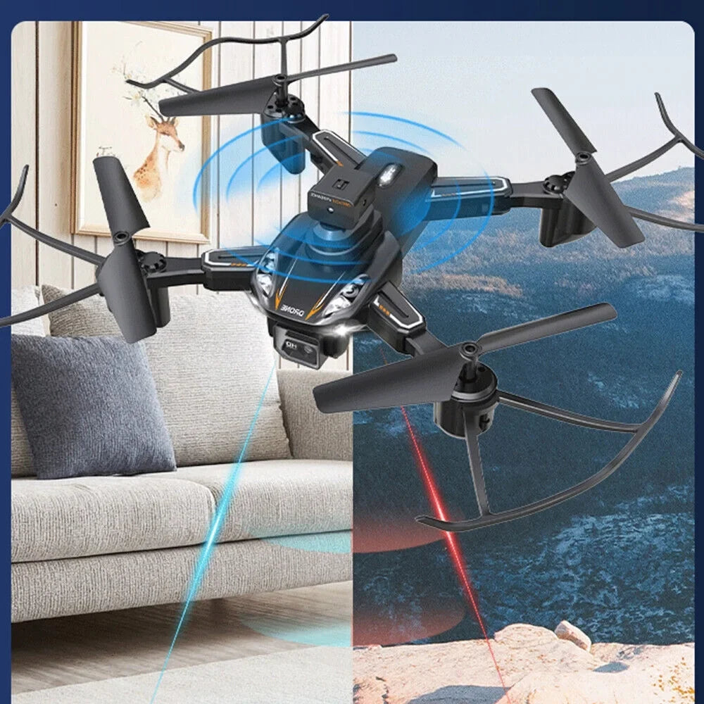 HD Avoidance 4K Obstacle Dual Camera Drone Technology JLLOM Design Foldable - Quadcopter with and
