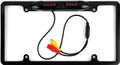 Car 170° License Plate Frame Rearview Reverse Backup Camera Night Vision Us Black
