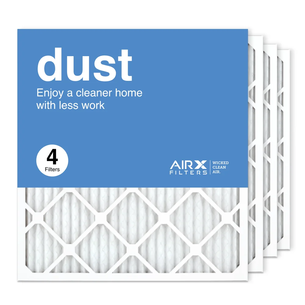 USA Filter 21.5x23.5x1 Filter, Pleated the Filters HVAC Furnace Air MERV Made AC Dust 8 AIRx 4-Pack Air in