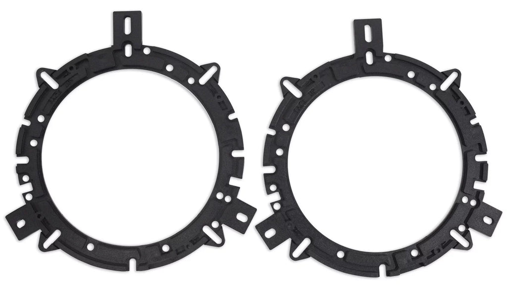 1998-2013 Harley Davidson Touring 6.5" 300W Polk Audio Speakers W/Adapter Plates