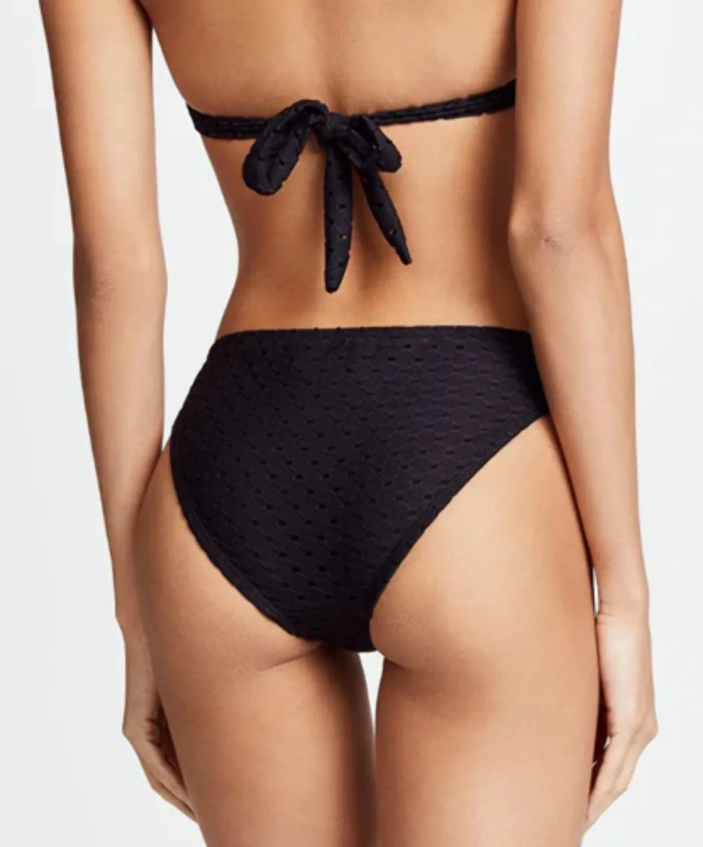 M Shoshanna Separates Womens Black Swim Hipster Bottom Beach