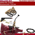 American Shifter 2004R Shifter Kit 8 In. E-Brake Cable Trim Kit For Caad3