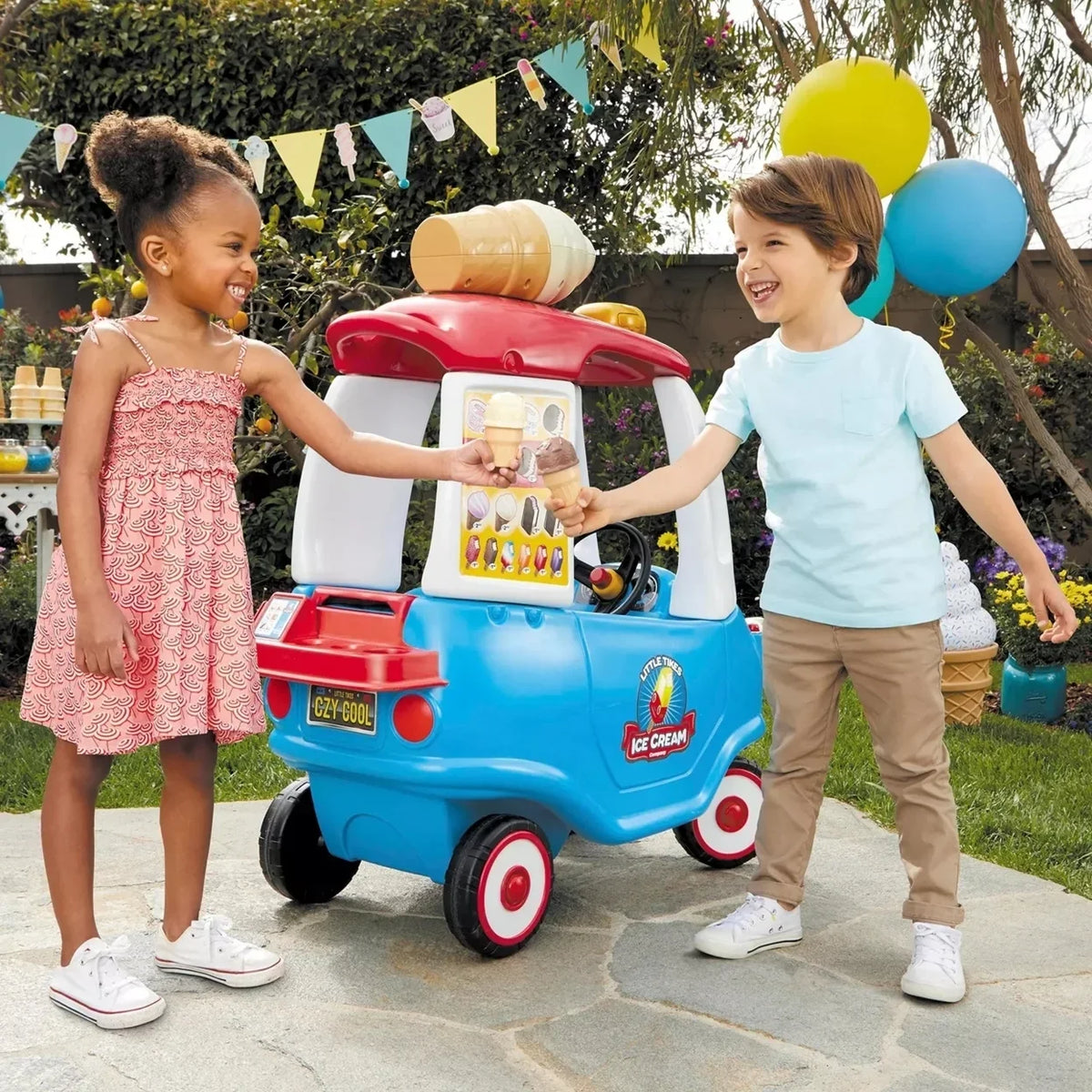 Months Truck Kids - Tikes For 18 Girls Cream to Toddler Foot-To-Floor Little Ages Years Ride-on 5 Cozy Coupe Car Boys Old Ice