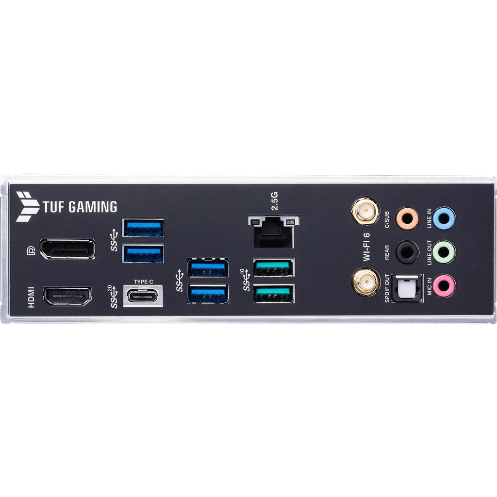 LGA 12th Front WiFi LAN, WIFI TUF 3.2 Gb D4 ATX 5.0, Gen) ASUS H670-PRO (Intel (PCIe 14+1 4xPCIe M.2 1 2.5 6, Gaming 4.0 Slots, 1700 Motherboard DDR4, USB DrMOS, Type-C) GAMING &13th Gen