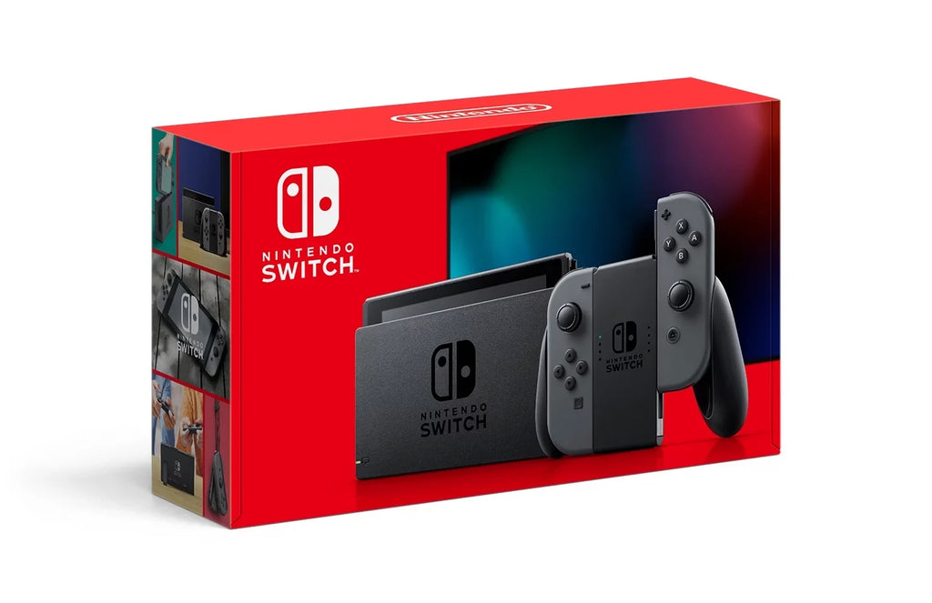 Nintendo Switch Console With Gray Joy-Con