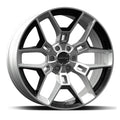 Carroll Shelby Wheels Cs45 - 20 X 9 In. - 12Mm Offset - Chrome Powder With Black Inserts Fits Select: 2005-2020 Ford F150, 2021 Ford F150 Super Cab