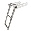 Challenger Hardware Boat Under Mount Ladder Lts-3 | 2 Step Stainless