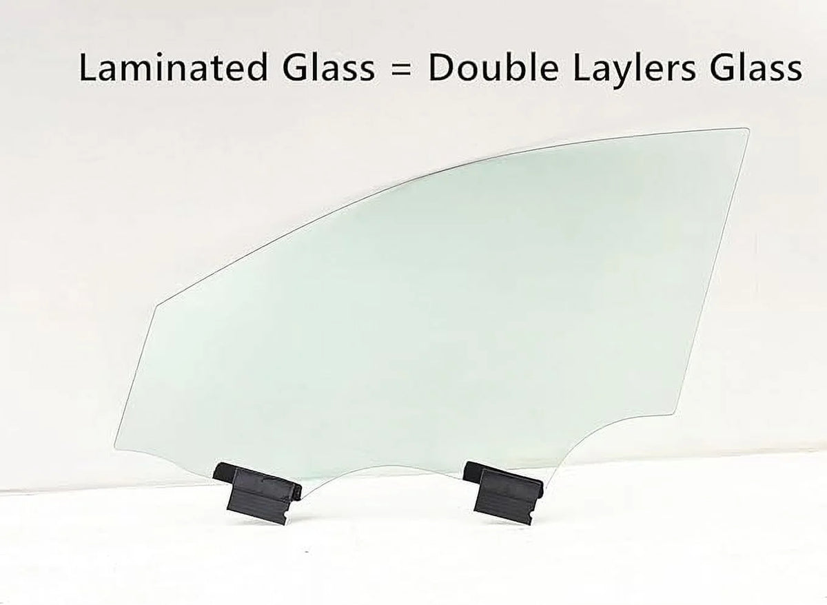 Laminated Driver Left Side Front Door Window Door Glass Compatible With Benz C300 / C400 / C63 Amg / C65 Amg 2015-2018 4-Door Sedan Models