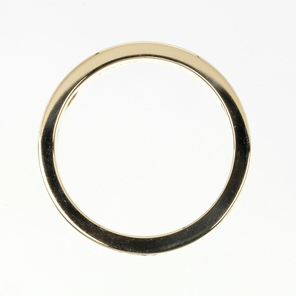 3P, (Good) Pre-Owned dimension approx. 8.67g, K18 half Cartier diamond, I132124019 yellow ring, 15 gold, Love
