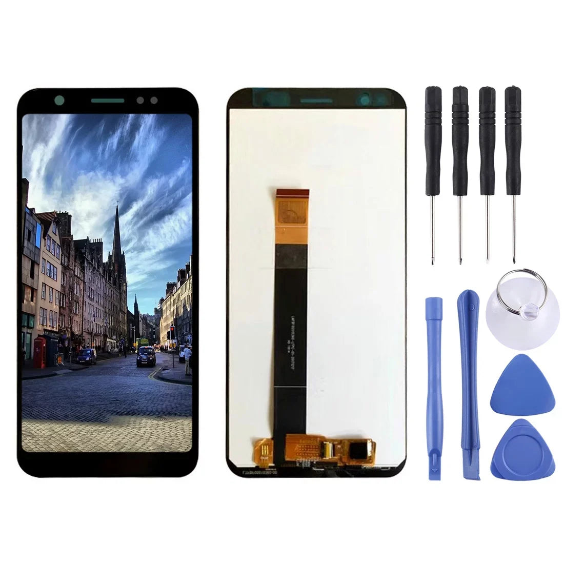 Screen Repair ZB555KL Max Asus Full Parts Cellphone for with Zenfone LCD Assembly OEM Digitizer