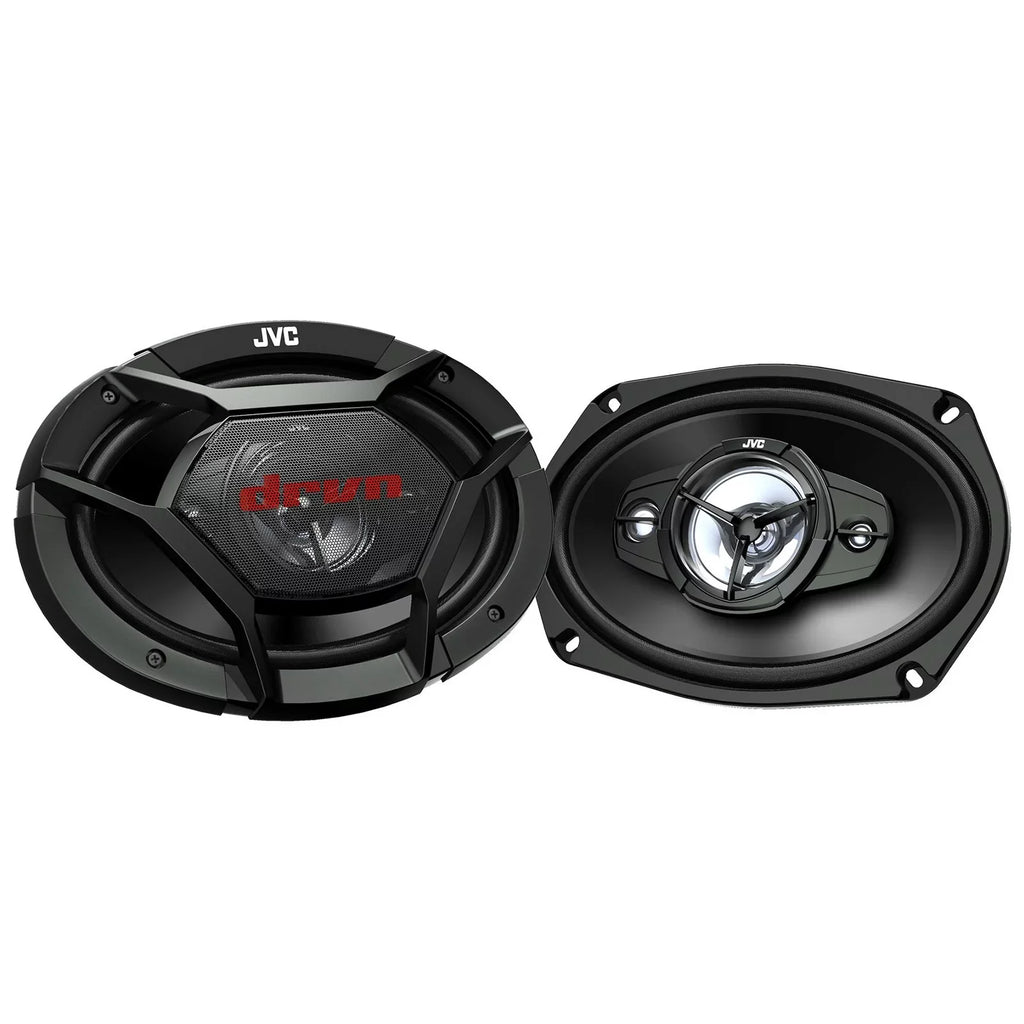 2x Coaxial Bluetooth Double Watt Speaker Car Receiver Speakers CD/DVD Bundle Power JVC Upgrade AM/FM Radio 16G and Factory Dual with Player DIN Wire 6x9" KW-V960BW Peak USB 4-Way Audio 550 Combo Car