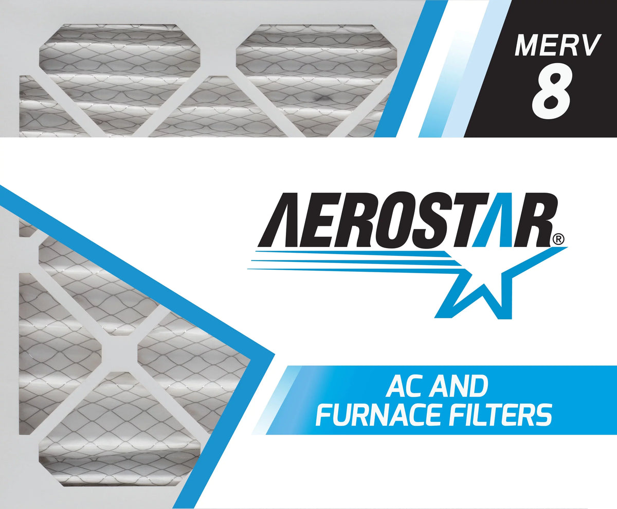 Air 8, 18x24x2, Box MERV the in of 18x24x2 USA Made Aerostar Pleated 6, Filter,