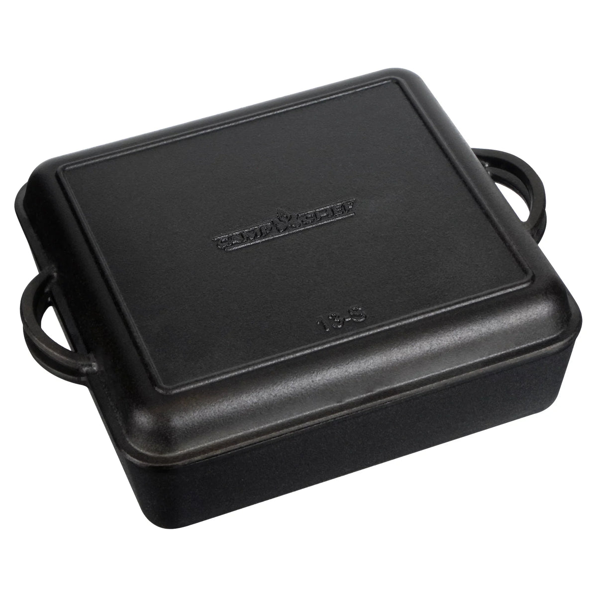 Square, 13" Iron 13" DO13S Cast Chef Dutch Quarts, Oven x Camp 8