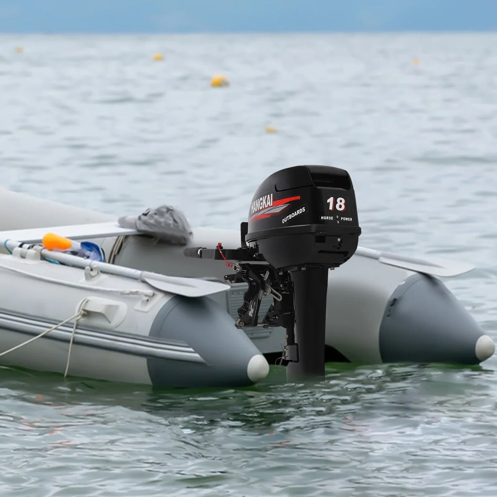 liquid Shaft HP System w/CDI 2 Boat Long Cooling 18 Aluminum Stroke Alloy Outboard Motor, Fishing Engine 246cc Wuzstar Motor Boat